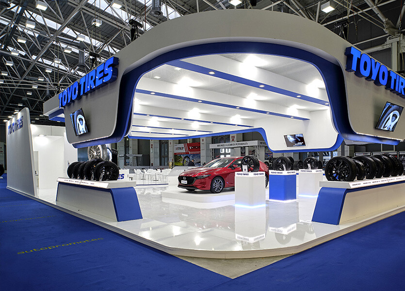 Allestimenti stand: Toyo Tires